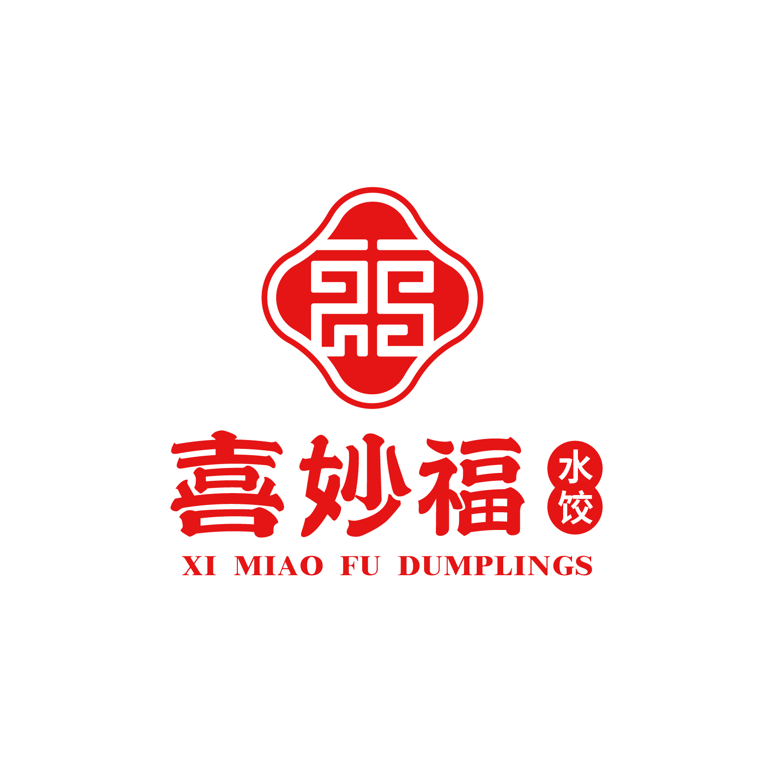 喜妙福水饺logo
